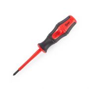 Отвертка диэлектрическая «Профи» PZ/FL1х80 КВТ 79778